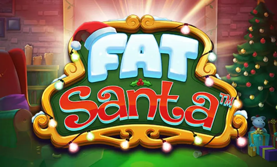 Versuchen Sie Ihr Glück am Fat Santa Spielautomaten Banner