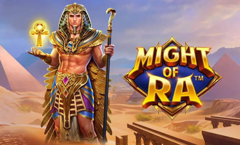 Might of Ra/Pragmatic Play/ Das alte Ägypten/Freispiele Banner