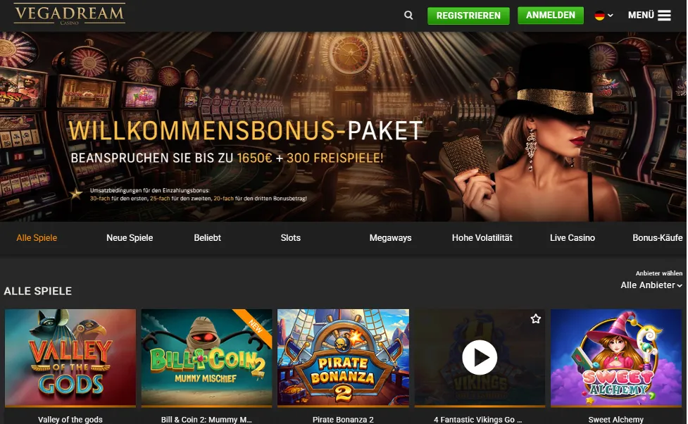 Vegadream Casino Logo