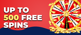 Unlimited Lucky Spins: up to 500 Free Spins